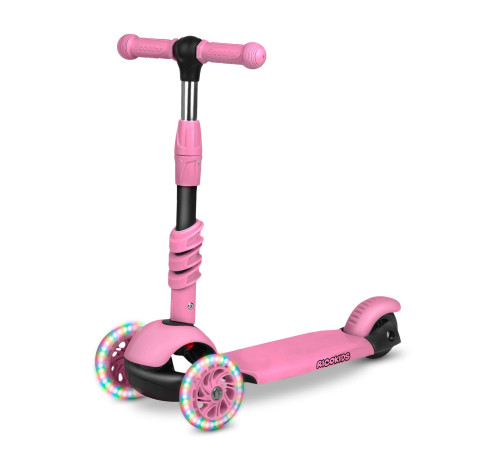 Дитячий самокат триколісний Ricokids Todi рожевий