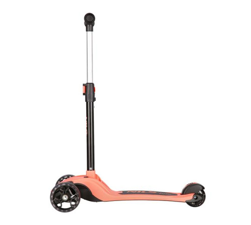 Дитячий самокат триколісний NILS FUN HLB122 рожевий