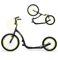 Самокат inSPORTline Runelk II жовто-чорний