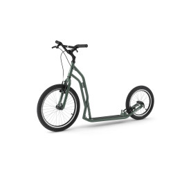 Самокат Yedoo Steel S2016 20/16' - зелений