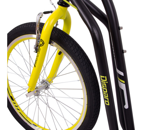 Самокат inSPORTline Disparo V-Brake жовто-чорний