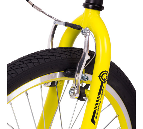 Самокат inSPORTline Disparo V-Brake жовто-чорний