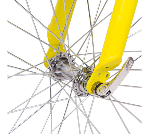 Самокат inSPORTline Disparo V-Brake жовто-чорний