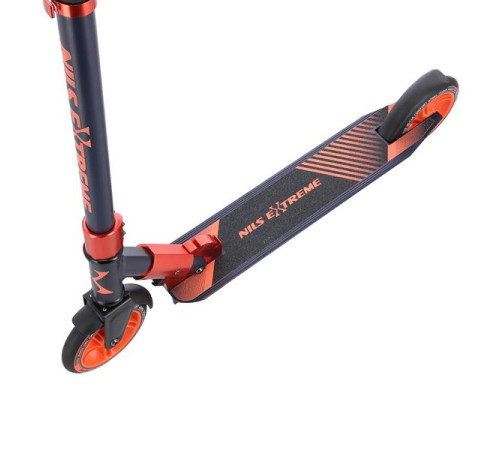 Самокат NILS EXTREME HD145 графітово-помаранчевий Самокат NILS EXTREME HD145 графітово-помаранчевий