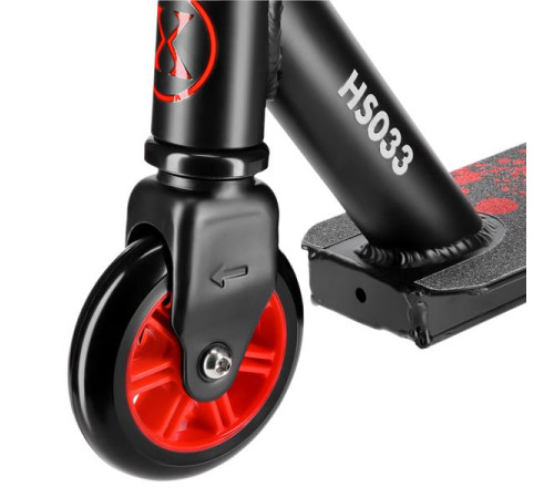 Самокат NILS EXTREME STUNT HS033 чорно-червоний Самокат NILS EXTREME STUNT HS033 чорно-червоний