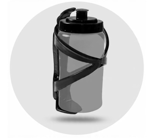 Самокат Soke City 1591 чорно-рожевий