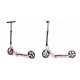 Самокат Soke City 1591 чорно-рожевий