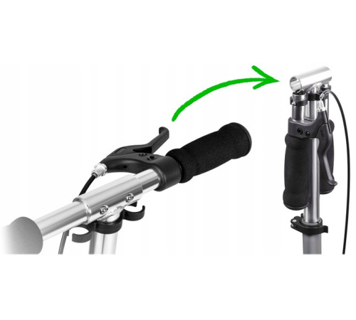 Самокат Soke City 1612 сірий