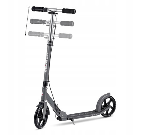Самокат Soke City 1612 сірий