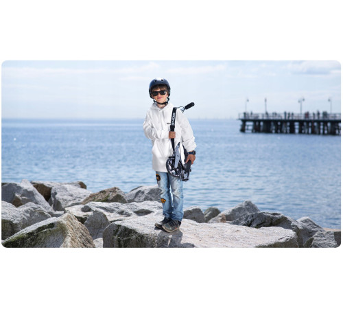 Самокат Soke City 1612 сірий