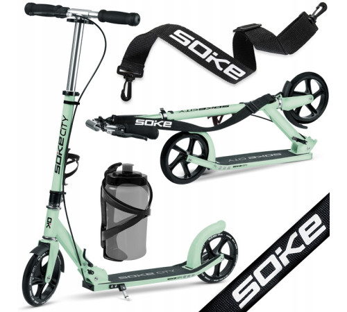 Самокат Soke City 1613 м'ятний