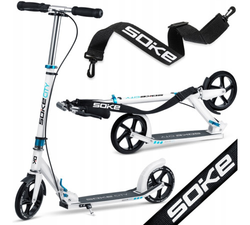 Самокат Soke City 1606 білий