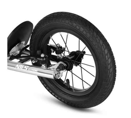 Самокат NILS EXTREME WH10121, чорно-сірий
