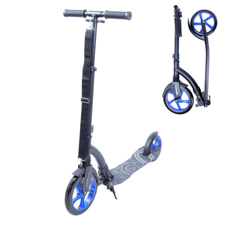 Самокат WORKER Span синьо-чорний