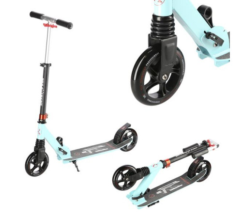 Самокат NILS EXTREME HM2160 (чорно-м'ятний) Самокат NILS EXTREME HM2160 (чорно-м'ятний)