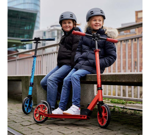 Самокат HUDORA BigWheel Up 200, блакитний