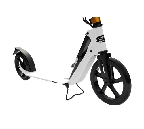 Самокат Hudora BigWheel Style 230, біло-чорний