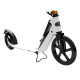 Самокат Hudora BigWheel Style 230, біло-чорний