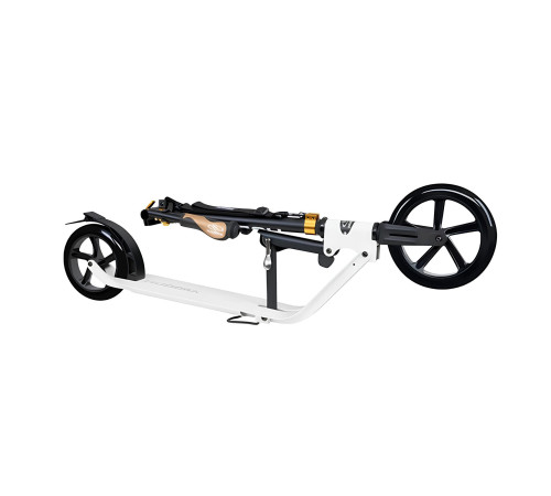 Самокат Hudora BigWheel Style 230, біло-чорний