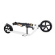Самокат Hudora BigWheel Style 230, біло-чорний