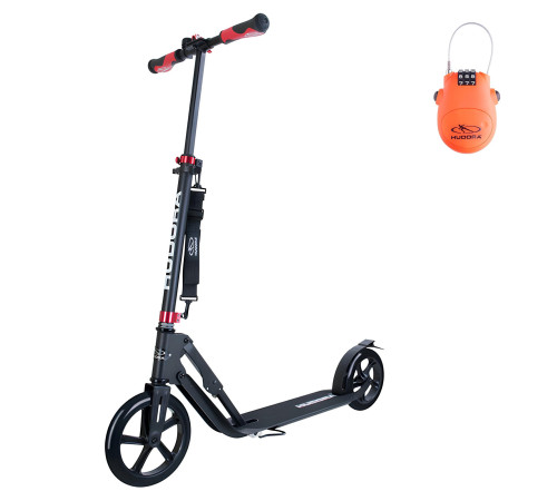Самокат Hudora BigWheel Style 230, чорний