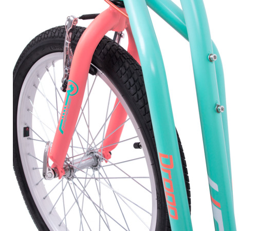 Самокат inSPORTline Drogo SE бірюзовий