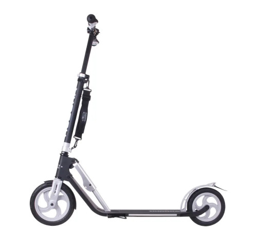 Самокат Hudora BigWheel AIR 230, чорно-білий