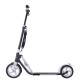 Самокат Hudora BigWheel AIR 230, чорно-білий