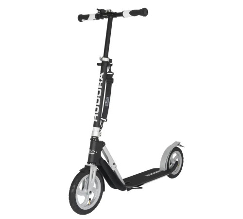 Самокат Hudora BigWheel AIR 230, чорно-білий