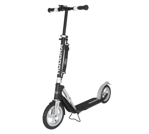 Самокат Hudora BigWheel AIR 230, чорно-білий