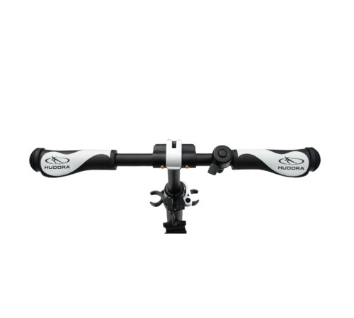 Самокат Hudora BigWheel AIR 230, чорно-білий