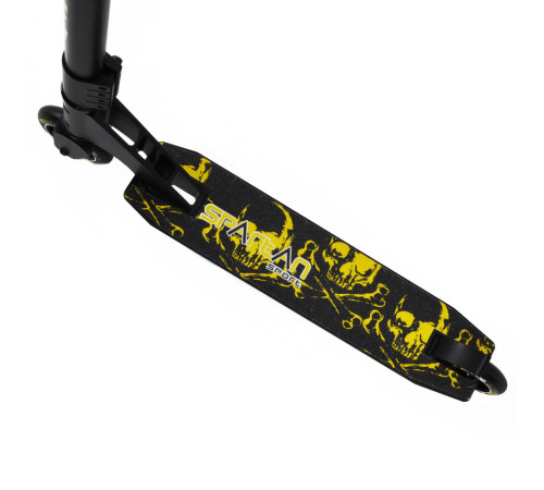 Самокат Spartan Extreme Stunt жовто-чорний