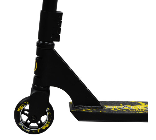 Самокат Spartan Extreme Stunt жовто-чорний