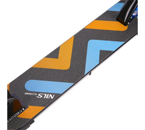 Самокат складний Nils Extreme HD025, чорно-синій