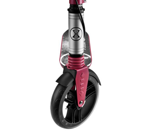 Самокат складний Nils Extreme HM122, сіро-рожевий