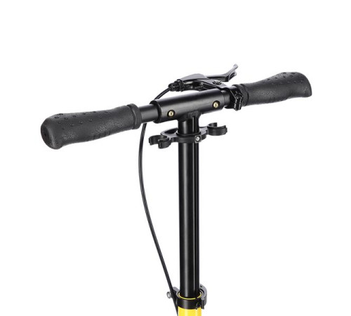 Самокат складний Nils Extreme HM208T, чорно-жовтий