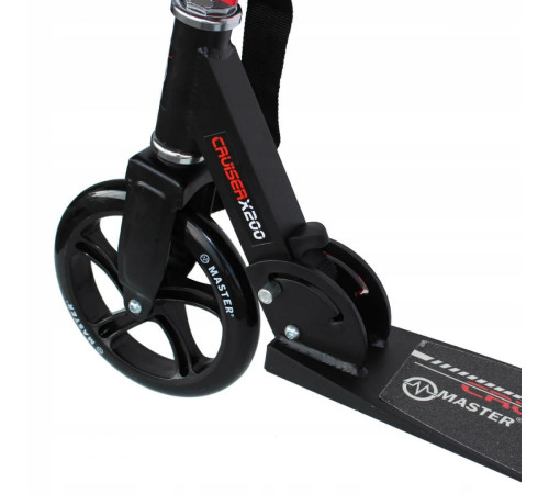 Складний самокат MASTER Cruiser Black 200 мм Складний самокат MASTER Cruiser Black 200 мм