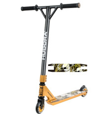 Трюковий самокат HUDORA Stunt XR-25 (14027) золотий