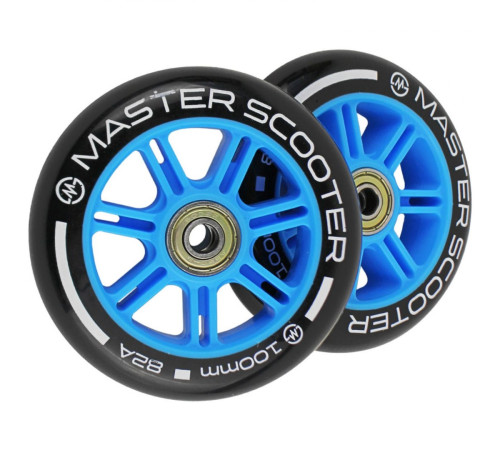 Колеса для самокатів MASTER з підшипниками ABEC9 Колеса для самокатів MASTER з підшипниками ABEC9