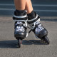 Ролики для дорослих Powerslide Zoom Pro Black 80 Trinity чорно-білі 45/46