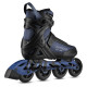 Роликові ковзани NILS EXTREME NA22151 ARMOUR розмір 41, чорно-сині