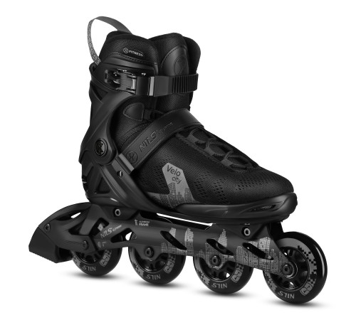 Роликові ковзани NILS EXTREME NA623 VELO CITY розмір 37, чорні