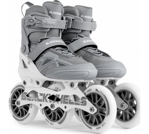 Роликові ковзани Blackwheels Dynamic M - розмір 35-38, сірі