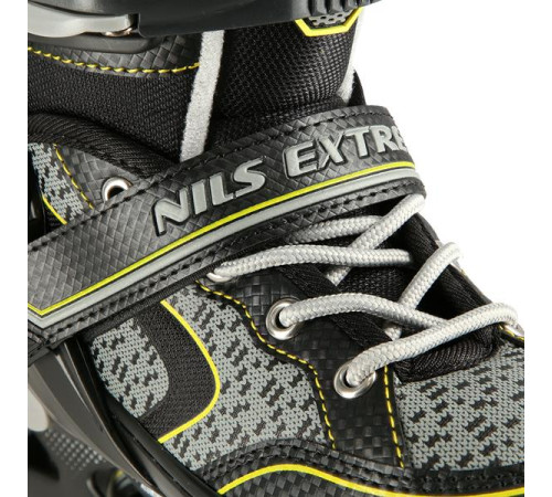 Роликові ковзани NILS EXTREME NA14198 розм. S (31-34) чорно-жовтий Роликові ковзани NILS EXTREME NA14198 розм. S (31-34) чорно-жовтий