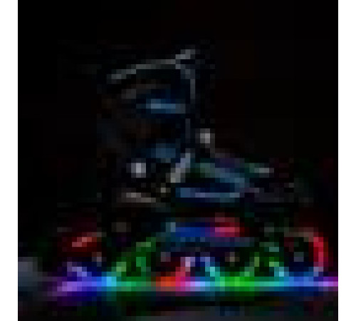 Ролики NILS EXTREME NJ19803A LED чорно-сині розмір S(31-34) Ролики NILS EXTREME NJ19803A LED чорно-сині розмір S(31-34)