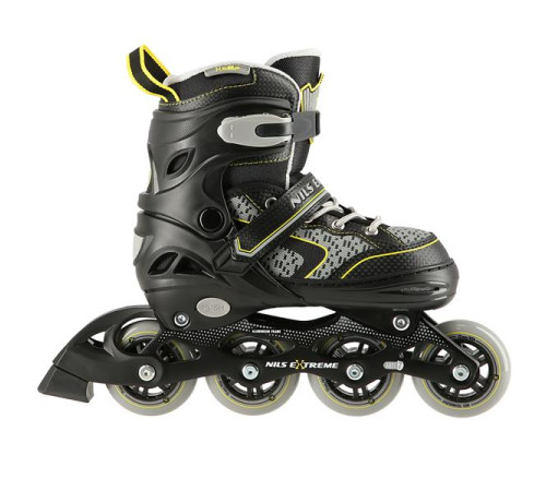 Роликові ковзани NILS EXTREME NA14198 розм. L (39-42) чорно-жовтий Роликові ковзани NILS EXTREME NA14198 розм. L (39-42) чорно-жовтий
