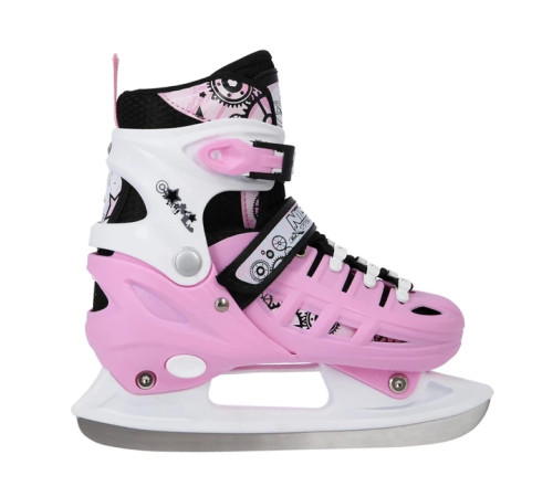 Роликові ковзани 4в1 NILS EXTREME NH1090 розмір S 31-34, рожеві