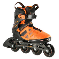 Роликові ковзани NILS EXTREME NA14112 розм.38 чорно-помаранчевий