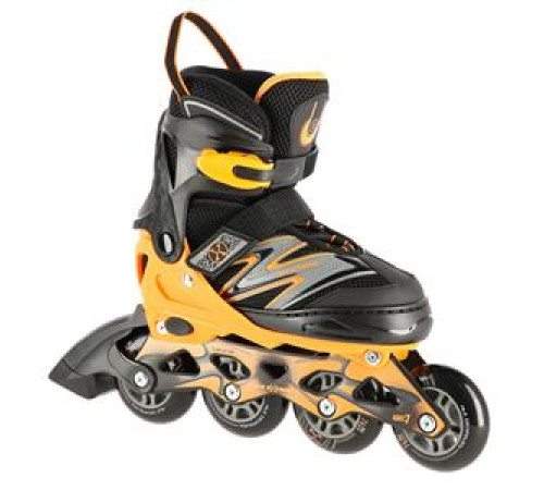 Ролики NILS EXTREME NA11010 чорно-помаранчеві розмір M (35-38)