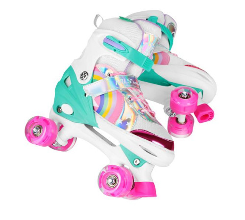 Роликові ковзани NILS Extreme NQ0187 розмір M 35-38, різнокольорові